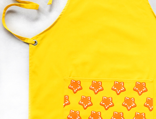 Tablier jaune